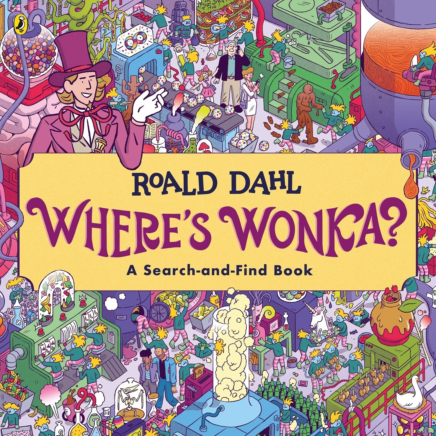 Where&#39;s Wonka? A Search and Find by Roald Dahl