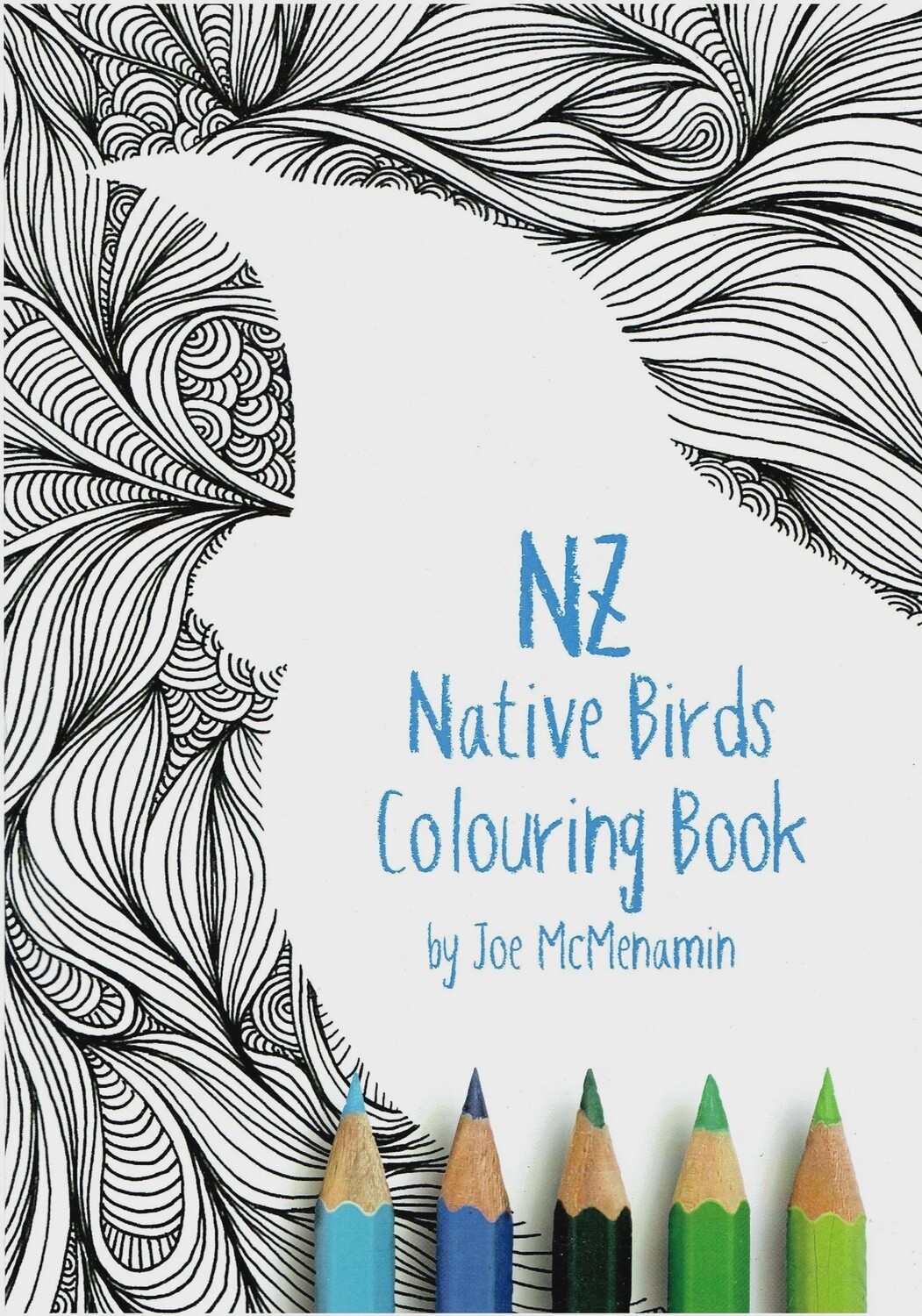 NZ Native Birds Colouring Book by Joe McMenamin