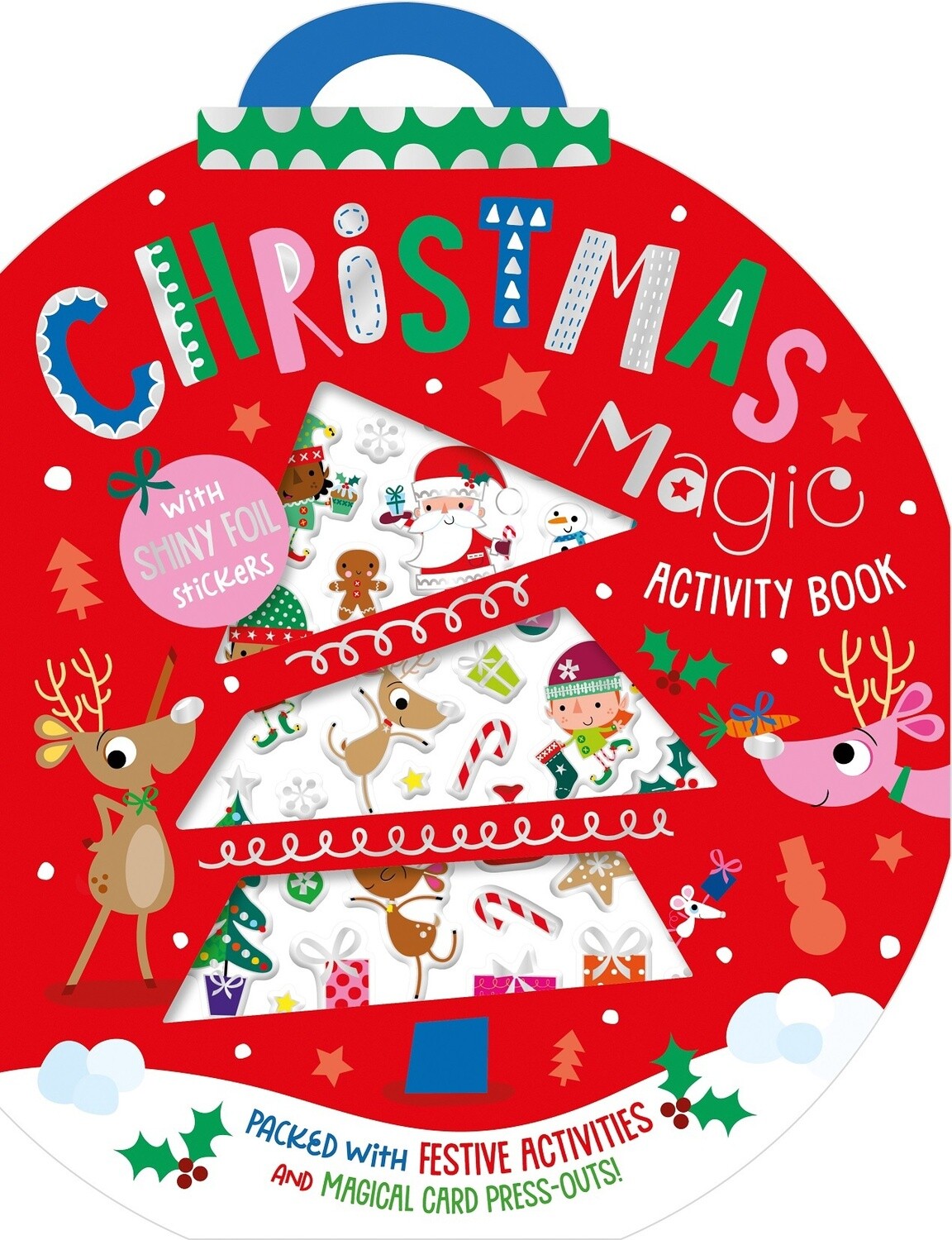 Christmas Magic Activity Book (With Shiny Foil Stickers)