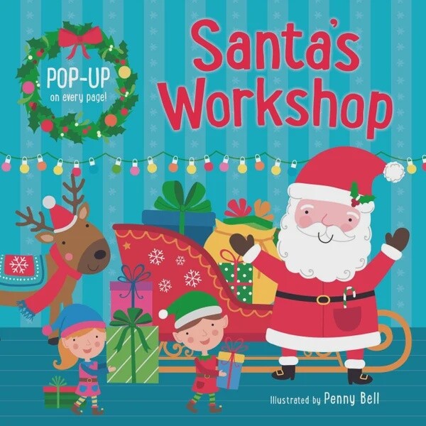 Santa&#39;s Workshop Pop Up Book