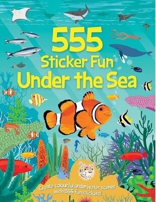 555 Sticker Fun Under the Sea