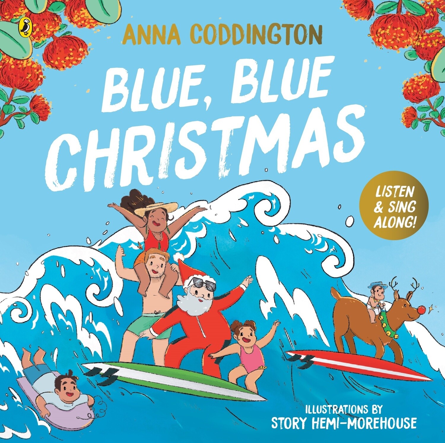 Blue, Blue Christmas by Anna Coddington