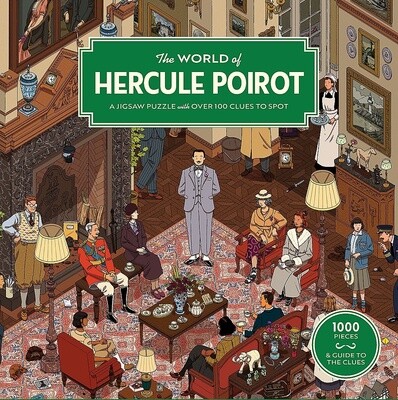 The World of Hercule Poirot 1000pc Puzzle