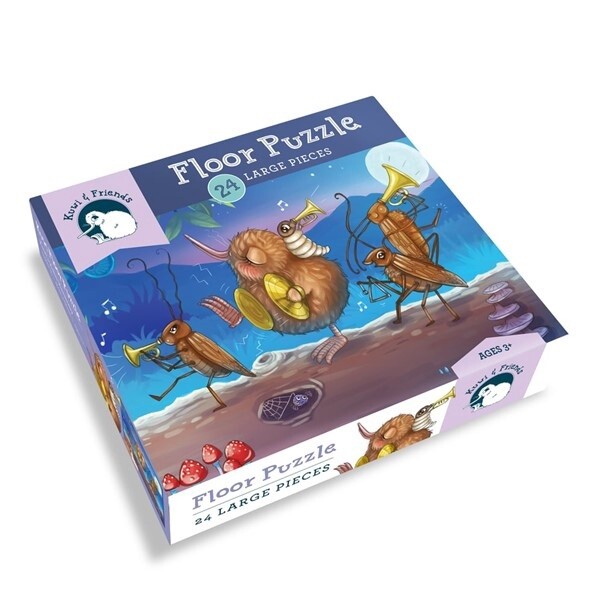 Kuwi&#39;s Huhu Harmony 24pc Floor Puzzle