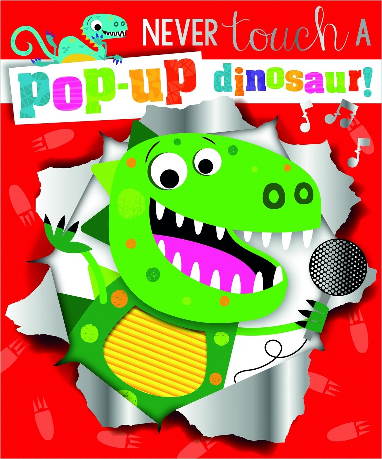 Never Touch A pop-up Dinosaur! by Holly Lansley
