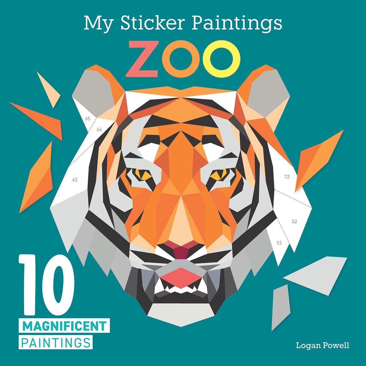 My Sticker Paintings: Zoo