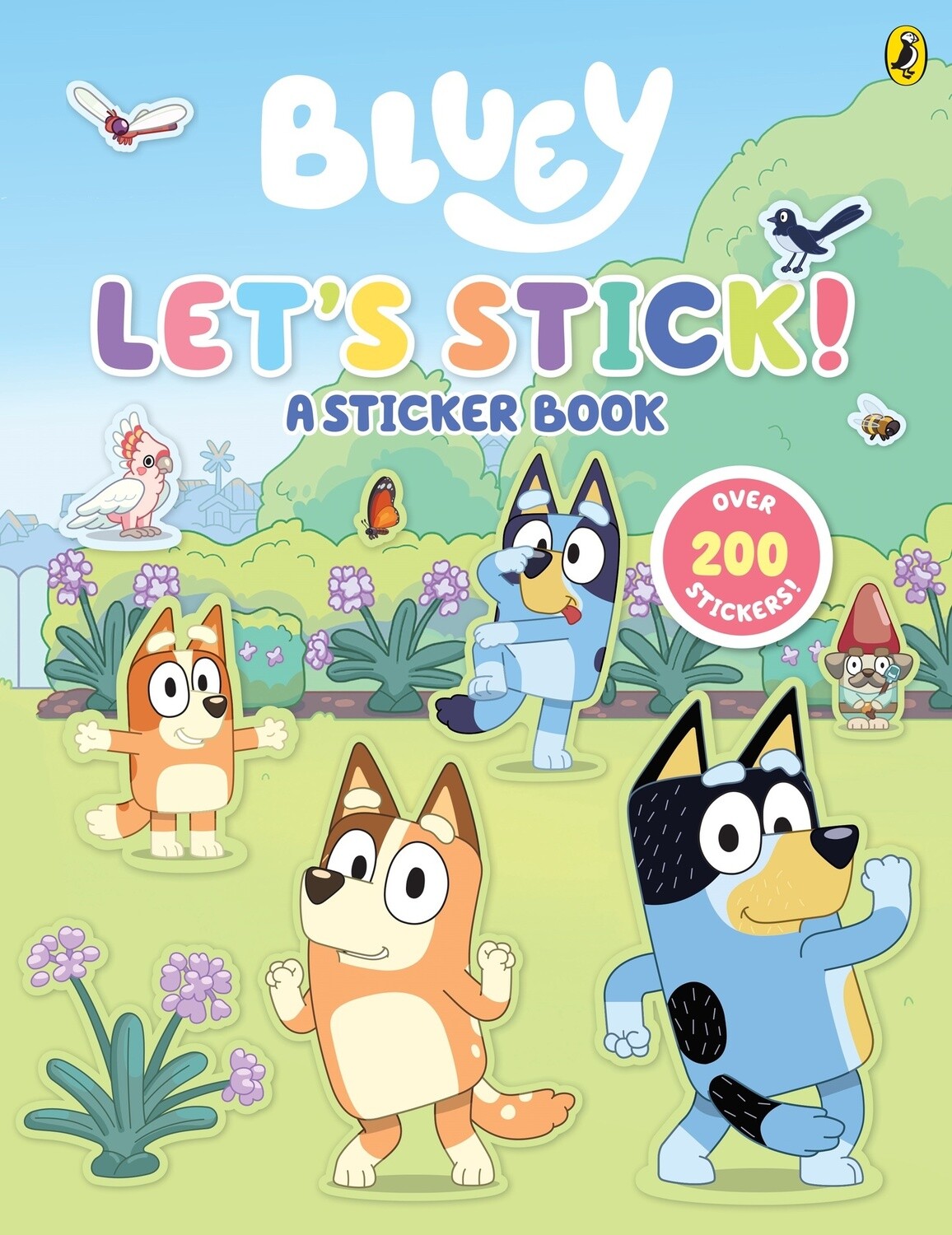Bluey: Lets Stick Sticker Book