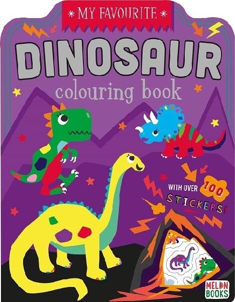 My Favourite Dinosaur Colouring