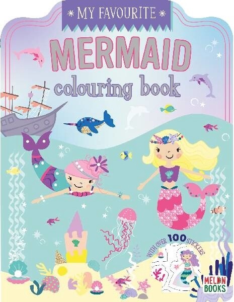 My Favourite Mermaid Colouring
