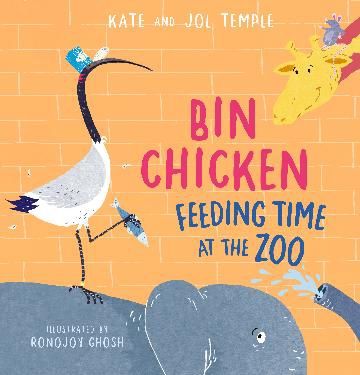 Bin Chicken Feeding Time at the Zoo by Jol and Kate Temple