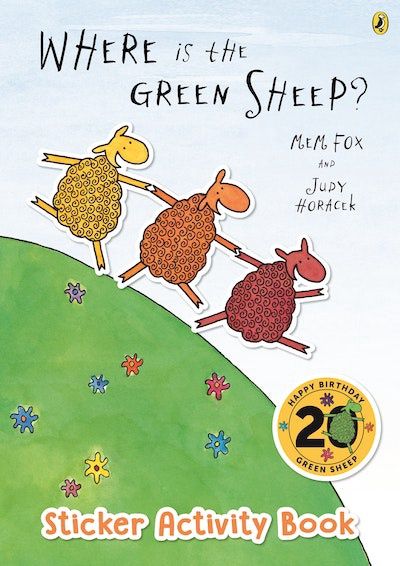 Where is the Green Sheep? Sticker Activity Book by Mem Fox