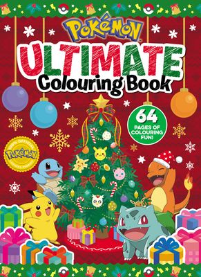 Pokemon Christmas: Ultimate Colouring Book