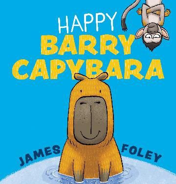 Happy Barry Capybara by James Foley