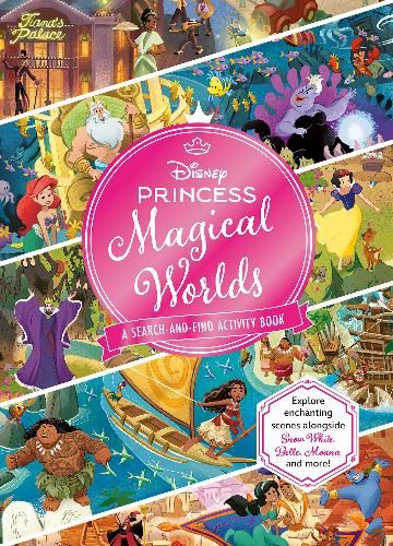 Magical Worlds: A Search-and-Find Activity Book (Disney Princess)