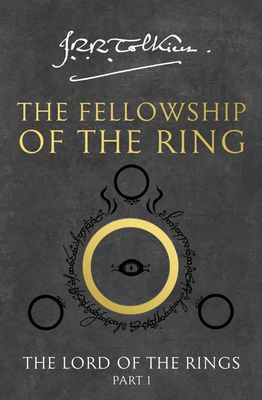The Fellowship of the Ring by J R R Tolkien (Black Cover)