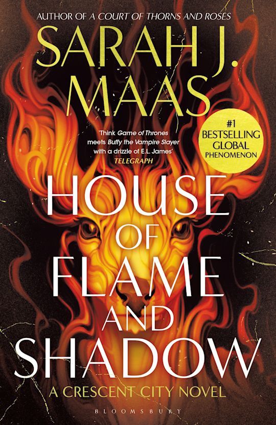 House of Flame and Shadow (Crescent City 3) by Sarah J Maas PB