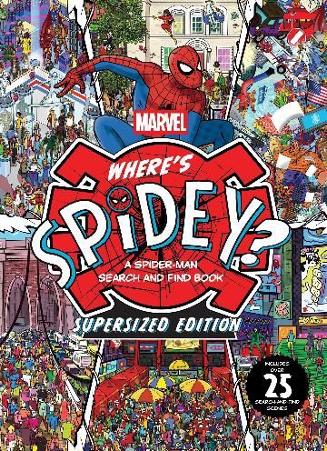Where&#39;s Spidey? A Spider-Man Search and Find Book: Supersized Edition (Marvel)