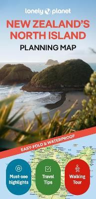 Lonely Planet New Zealand North Island Planning Map 2