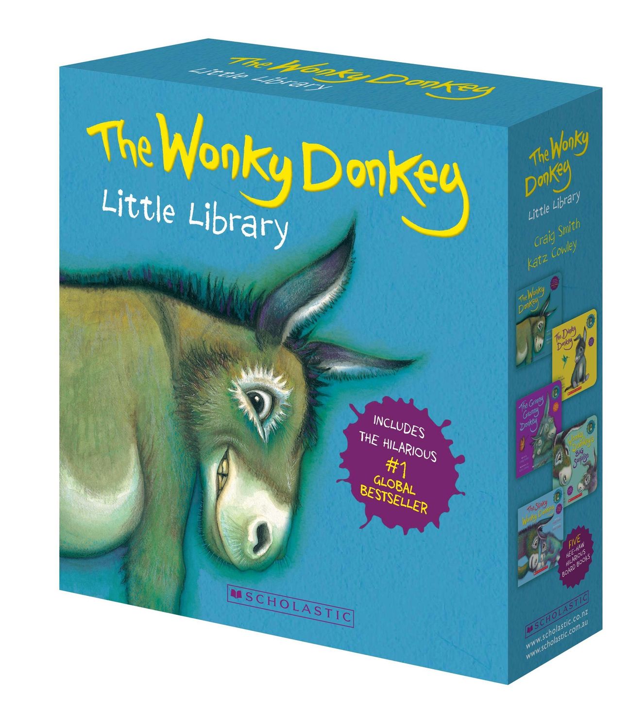The Wonky Donkey Little Library Box Set by Craig Smith