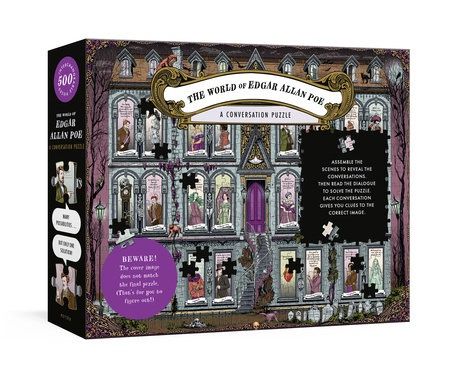 The World of Edgar Allan Poe: A Conversation Puzzle 500pc Jigsaw