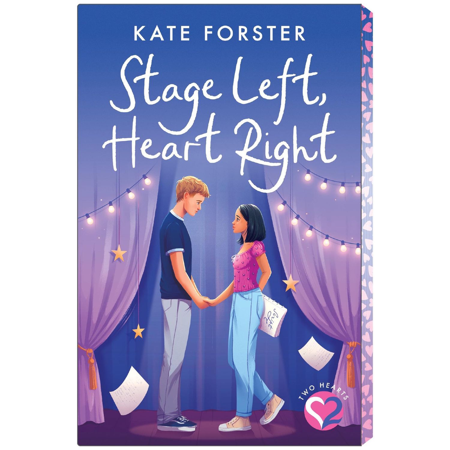 Stage Left, Heart Right (Two Hearts #1) by Kate Forster