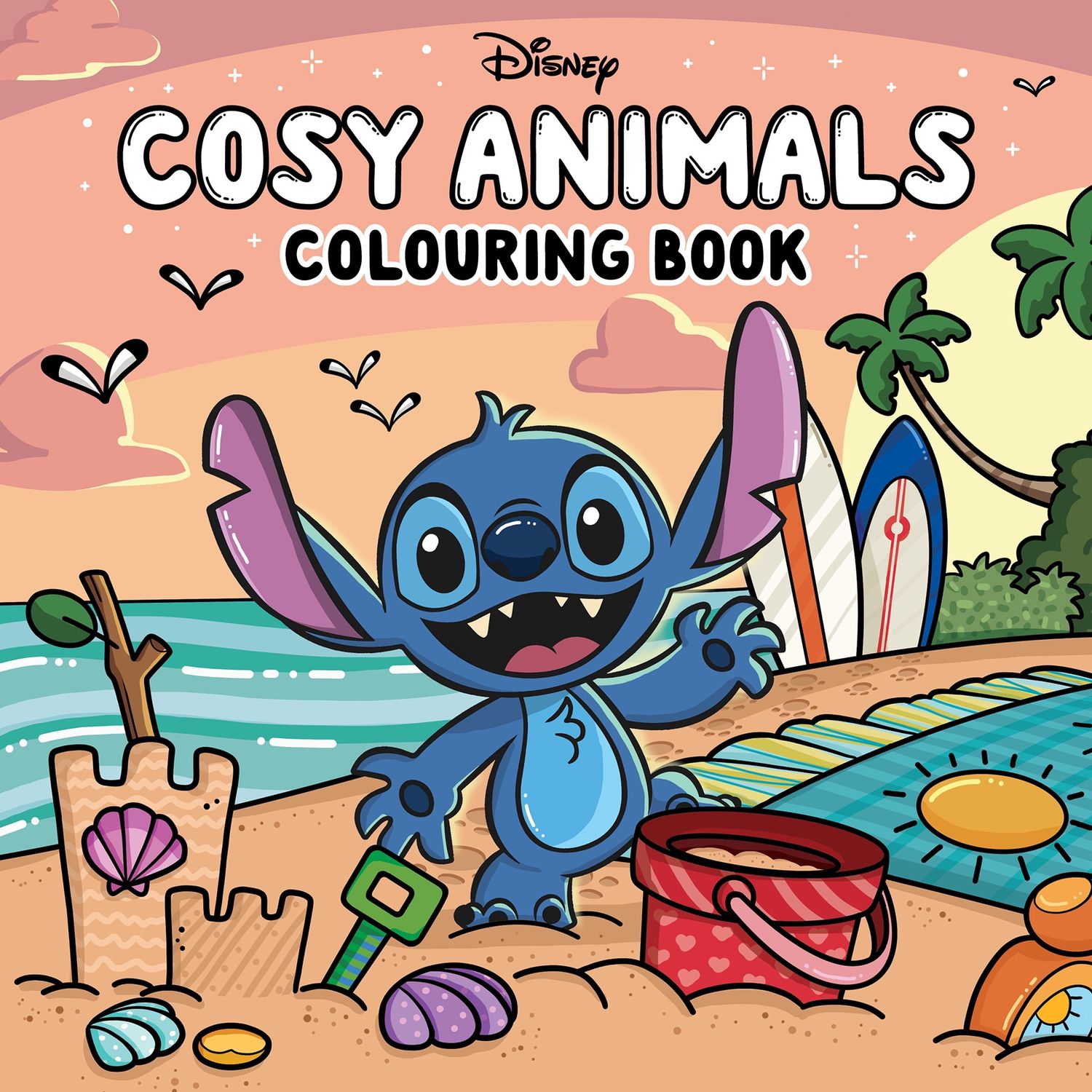 Disney Cosy Animals Colouring Book