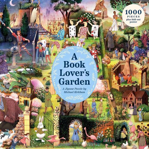 A Book Lovers' Garden Puzzle