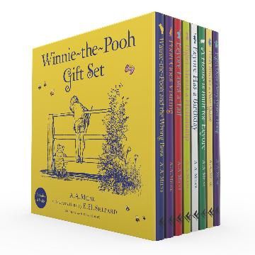 Classic Winnie-the-Pooh 8 Book Gift Book Set by A.A. Milne
