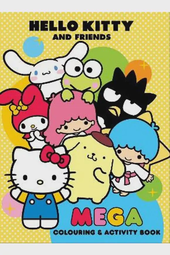 Hello Kitty and Friends Mega Colouring &amp; Activity Book
