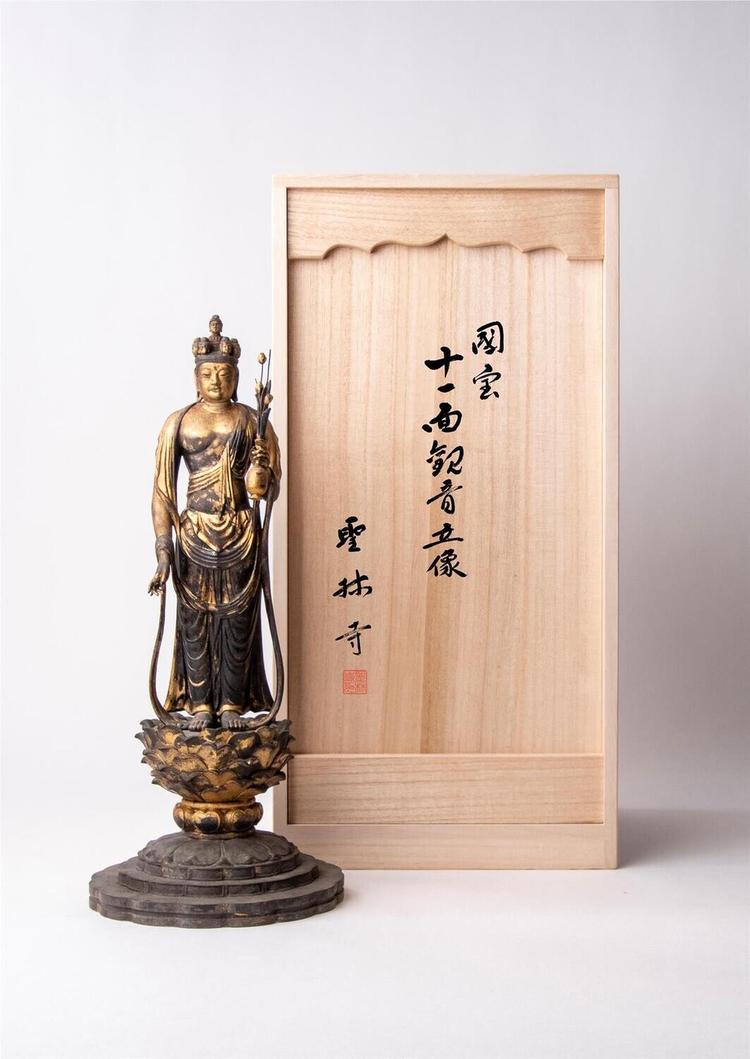 Shorinji Temple Certified Juuichimen Kannon (National Treasure Replica) (聖林寺公認 国宝 十一面観音立像)