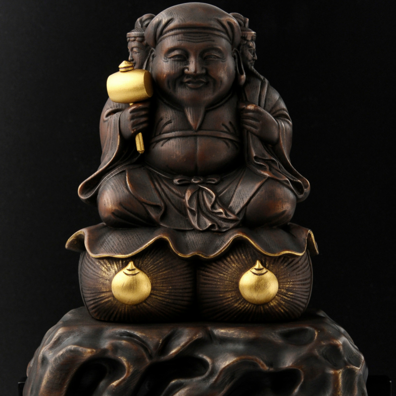 Hideyoshi Toyotomi Sanmen Daikokuten (Three-faced Daikokuten) (豊臣秀吉 三面大黒天)