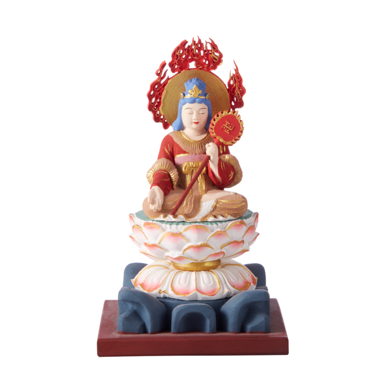 Marishiten (Marici) (彩色摩利支天座像)