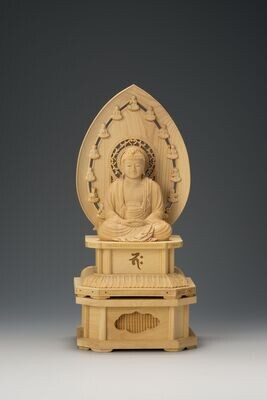 the latest-butsuzo Shakyamuni (釈迦)（禅定印）