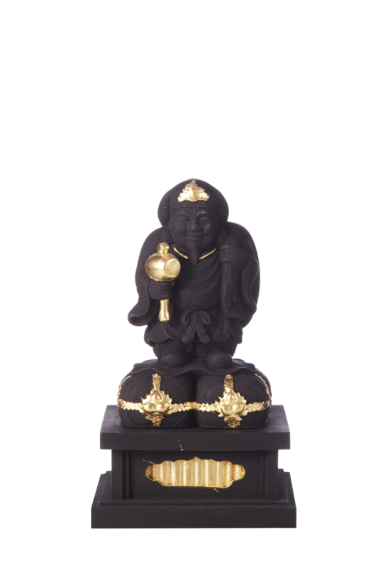 Daikokuten (黒色切金大黒天)