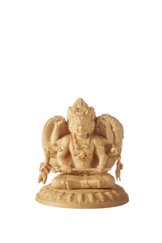 Wrathful Sanmen Daikokuten (Three Faced Daikokuten) (忿怒三面大黒天)