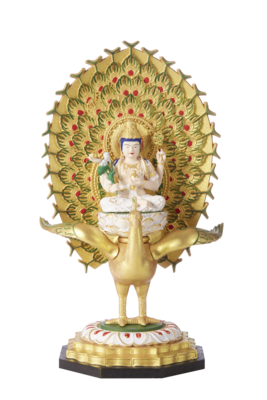 Kujaku Myoo (Mahamayuri) (彩色孔雀明王)