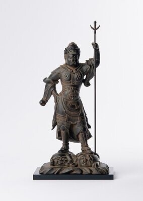 Doro-ashi Bisyamonten (泥足毘沙門天), 深受日本戰國時代軍隊指揮官 Kenshin Uesugi (上杉謙信) 喜愛的佛像