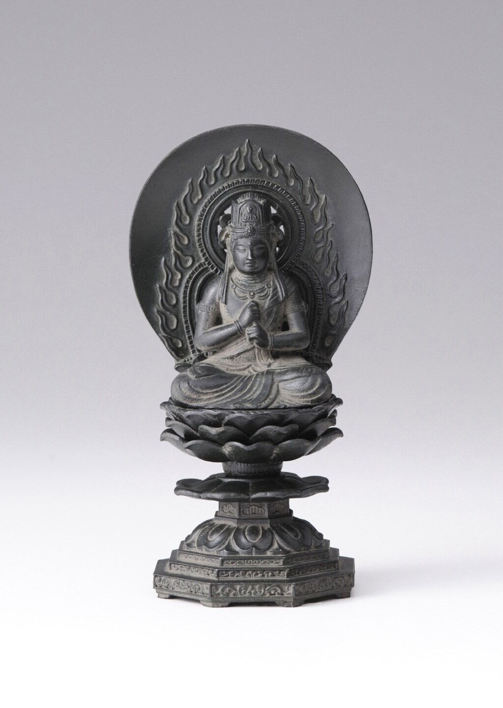 Dainichi Nyorai (Mahavairocana) (大日如来) 15.5cm (Antique Bronze Color Finish)