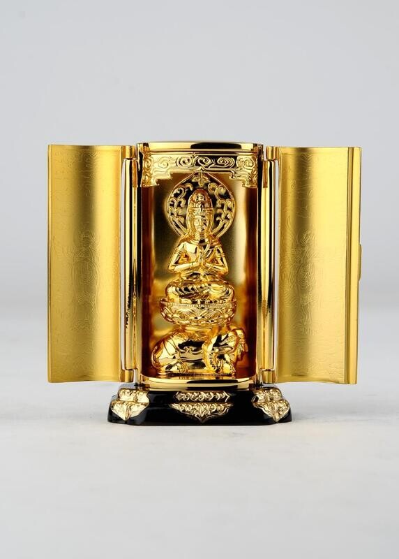 Fugen Bosatsu (普賢菩薩) (Gold Plating Finish)