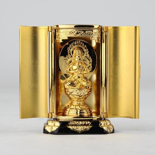 Dainichi Nyorai (Mahavairocana) (大日如来) (Gold Plating Finish)