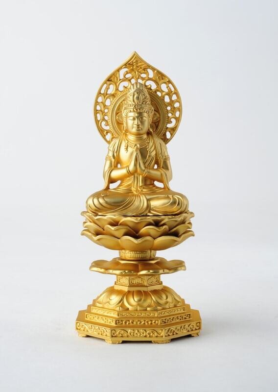 Seishi Bosatsu (勢至菩薩) 15cm (Gold Plating Finish)