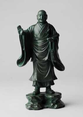 Nichiren (日蓮上人) Takaoka Doki (高岡銅器) 青銅色