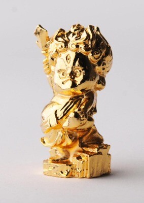 Ususama Myoo (烏枢沙摩明王) 4.2cm (Gold Plating Finish)