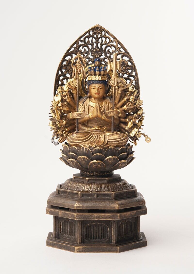 Senju Kannon (千手観音) (Antique Finish)