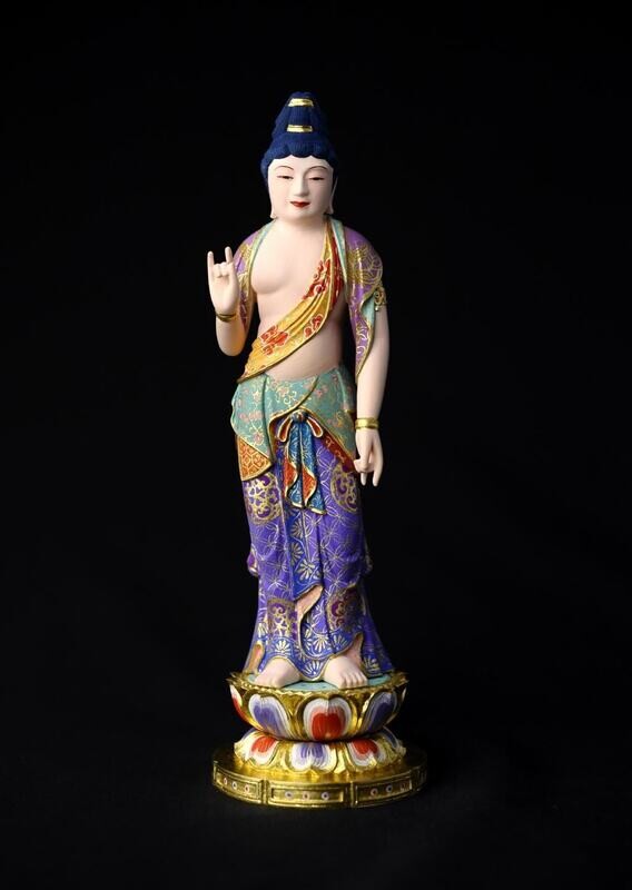 Gigei-ten (伎芸天) Takamura Chihiro (篁千礼彩色)