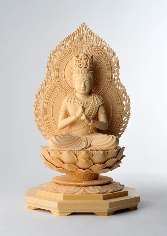 Dainichi Nyorai (Mahavairocana) (大日如来) | Miura Yozan (三浦耀山作)