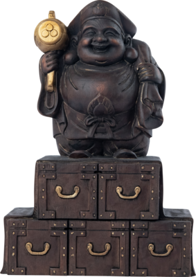 Hosho daikokuten -Kurohurubi Large (宝生大黒天 -黒古美 大)