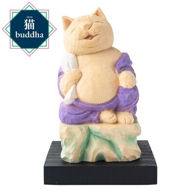 Cat buddha Hotei (猫buddha 猫福神 布袋)