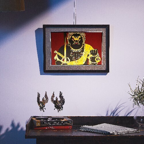 Isumu HAKU Giclee pop’n Buddha Fudo Myoo (不動明王)