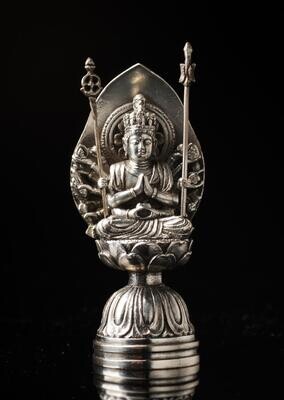Senju Kannon (千手観音 銀製)